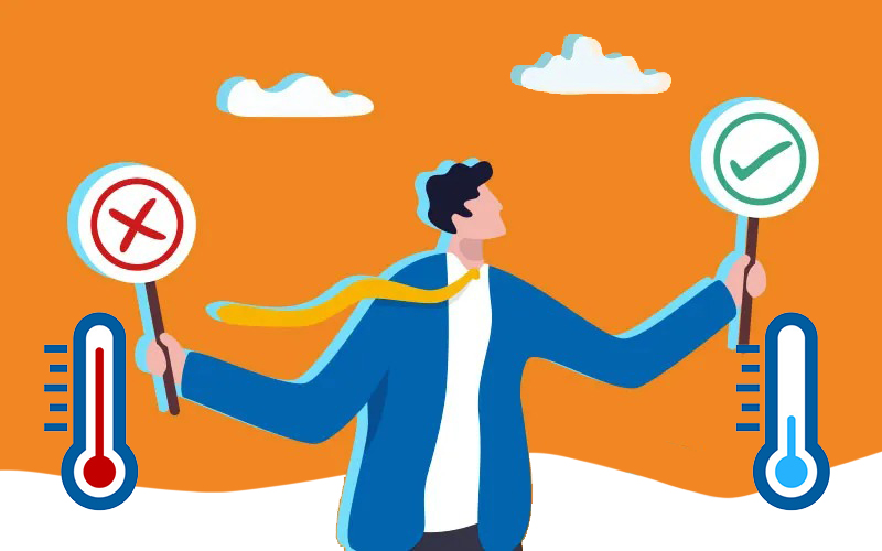 چه نوع دماسنجی برای چه کاری بهتر است؟