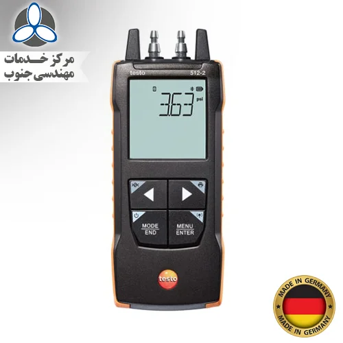 دستگاه اندازه گیری اختلاف فشار تستو 512-2 | Digital differential pressure measuring instrument