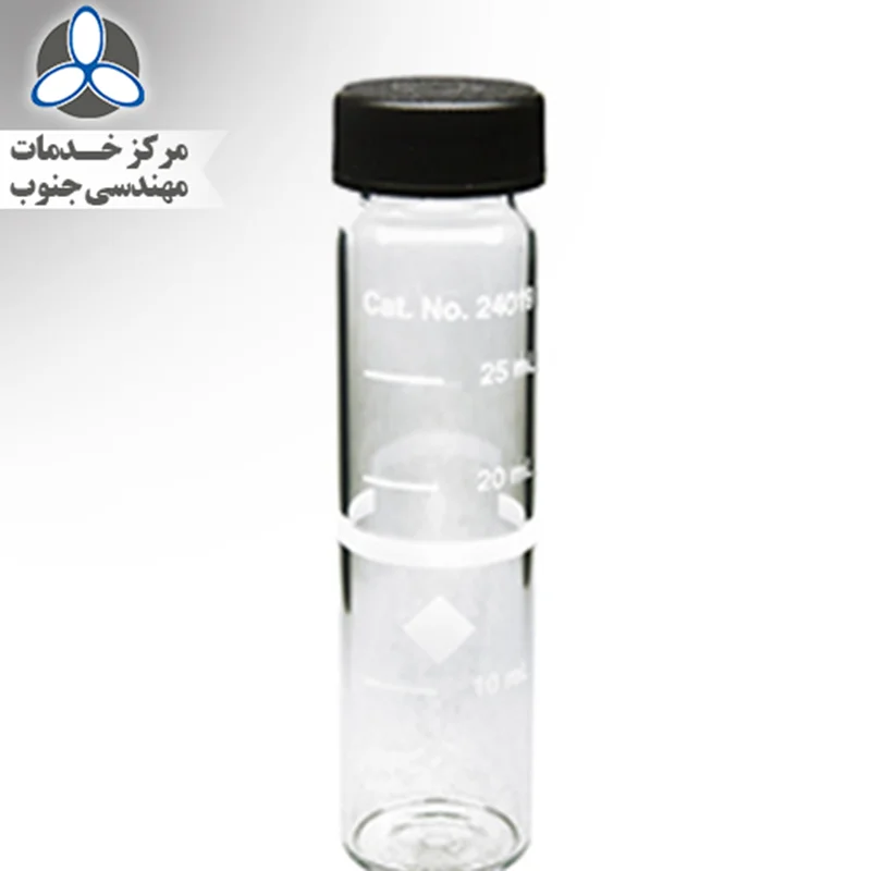 سمپل سل شیشه ای گرد کد 2401906 هک | Glass sample cell, 2401906 HACH