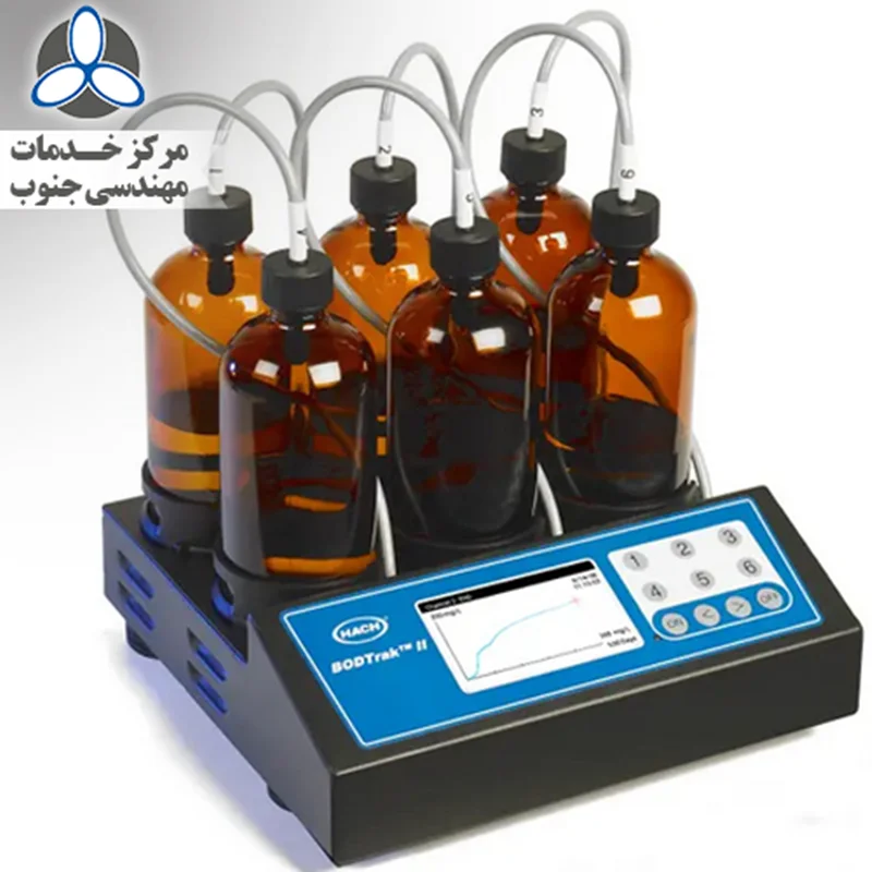 دستگاه BOD متر BODTrak II کمپانی هک / BODTrak II Respirometric BOD Apparatus