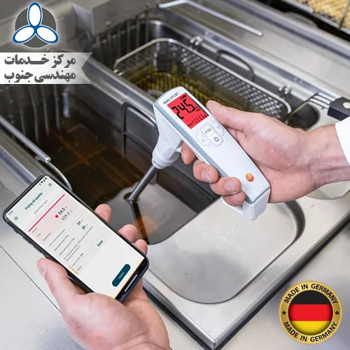 دستگاه هوشمند سنجش کیفیت روغن خوراکی تستو 270 | testo 270 BT - Frying oil tester