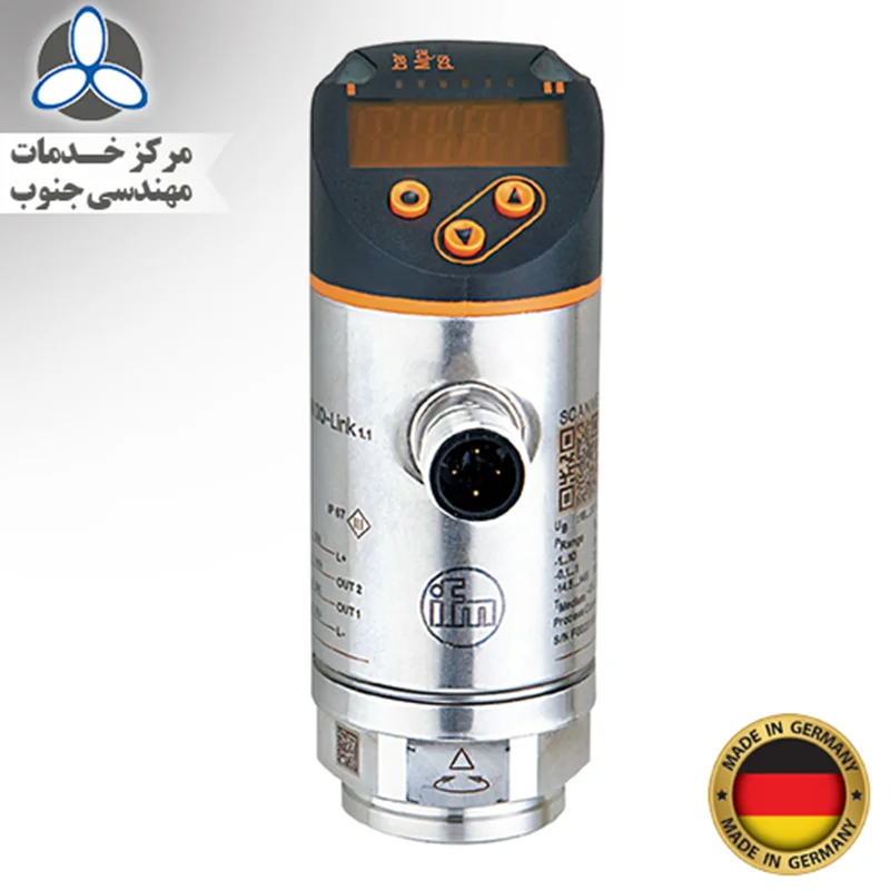 سنسور فشار با نمایشگر دیجیتال مدل PN2094 کمپانی IFM آلمان