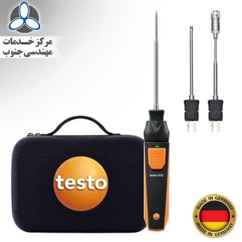 کیت ترمومترهای هوشمند تستو testo 915i | Thermometer with temperature probes and smartphone operation