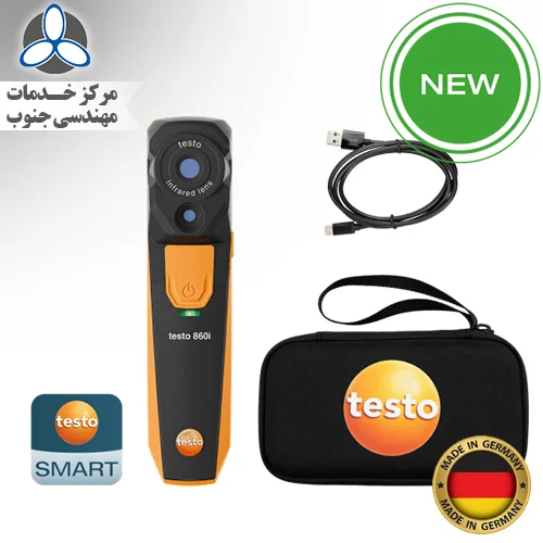دوربین حرارتی هوشمند برای موبایل و تبلت تستو 860 آی | Thermal imager testo 860i for smartphones